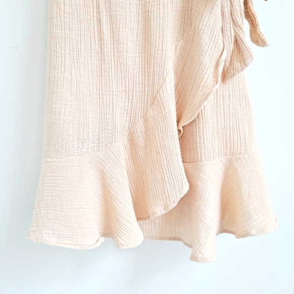 Gianni Bini Girls Textured Sleeveless Wrap Dress - Girls 5 - Picture 4 of 9